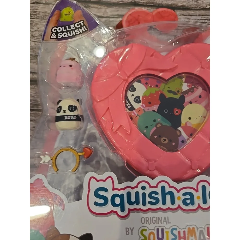 Squishmallows Squish-a-Longs Valentine Mini Figure 8-Piece Set (Series 2) (4)